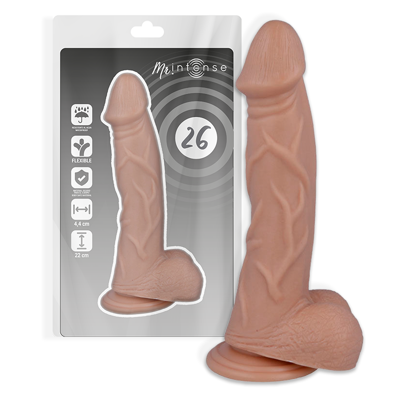 Mr Intense - 26 Realistischer Penis 22 cm-x-4.4 cm