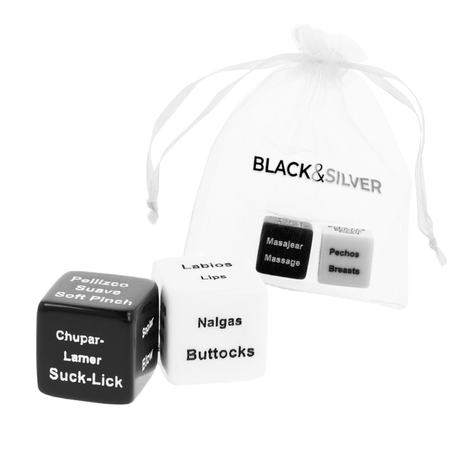 Black&Silver - Würfel für Paare Es/en