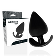 Analplug Schwarz 11 x 6 cm