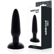 Analplug Schlicht Schwarz 13,5 x 6 cm