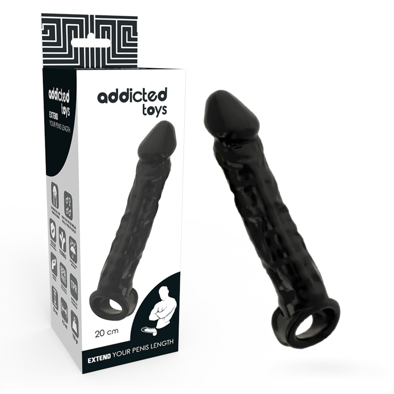 Addicted Toys - Dong-Verlngerung Schwarz