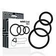 Addicted Toys - Ringset für Penis Schwarz
