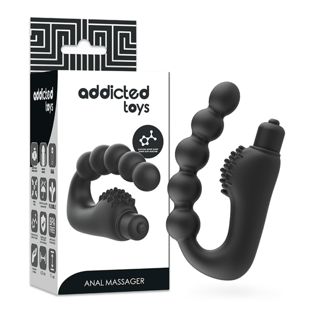 Addicted Toys - Anal-Massager Prostatik mit Vibration