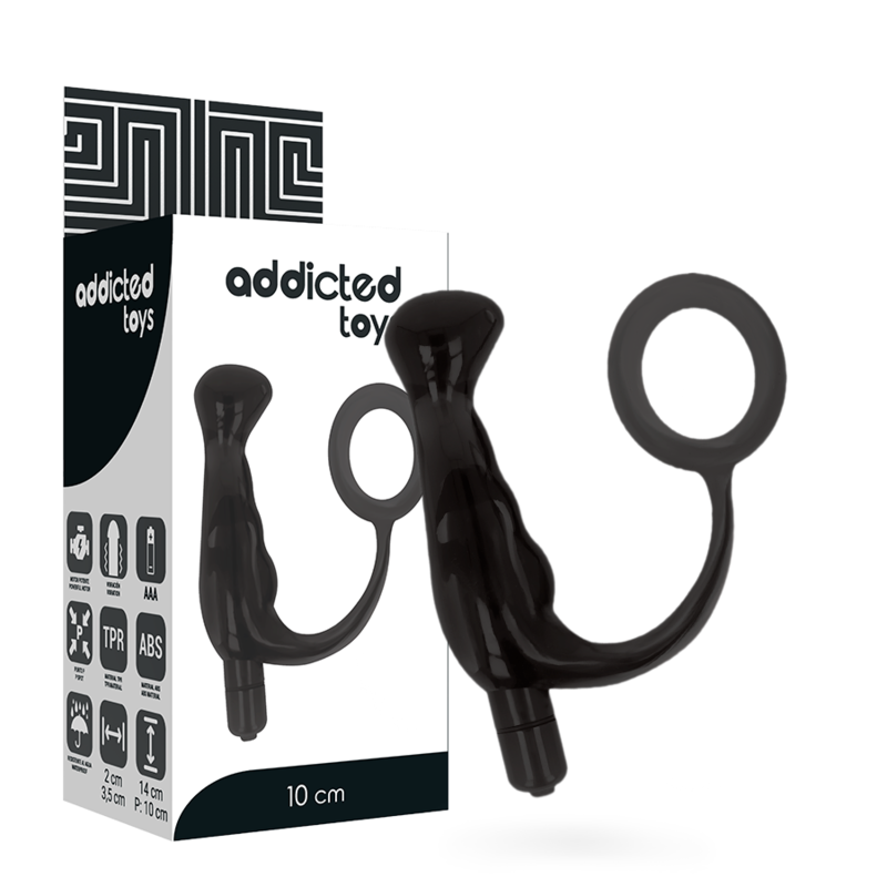 Addicted Toys - Vibrator Prost Tico Schwarz 10 cm