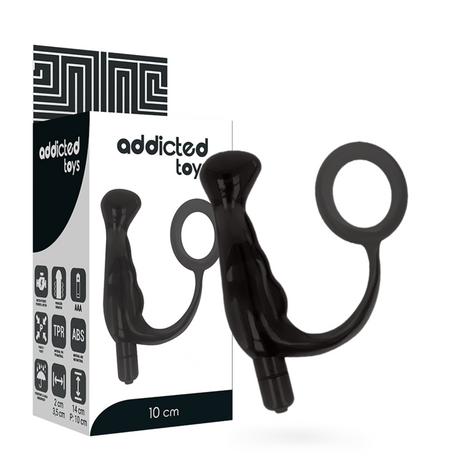 Addicted Toys - Vibrator Prost Tico Schwarz 10 cm