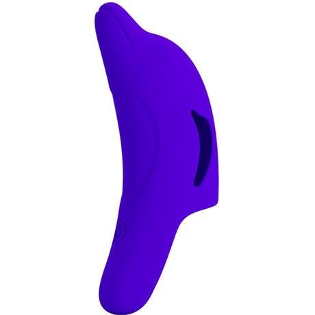 Vibrator Delphini Leistungsstarker Dunkelblauer Fingerstimulator.2
