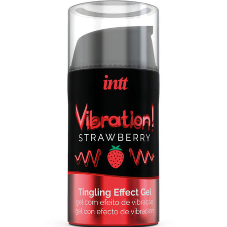 Stimulationsgel INTT Vibrationsgel Erdbeere stimulierend 15 ml