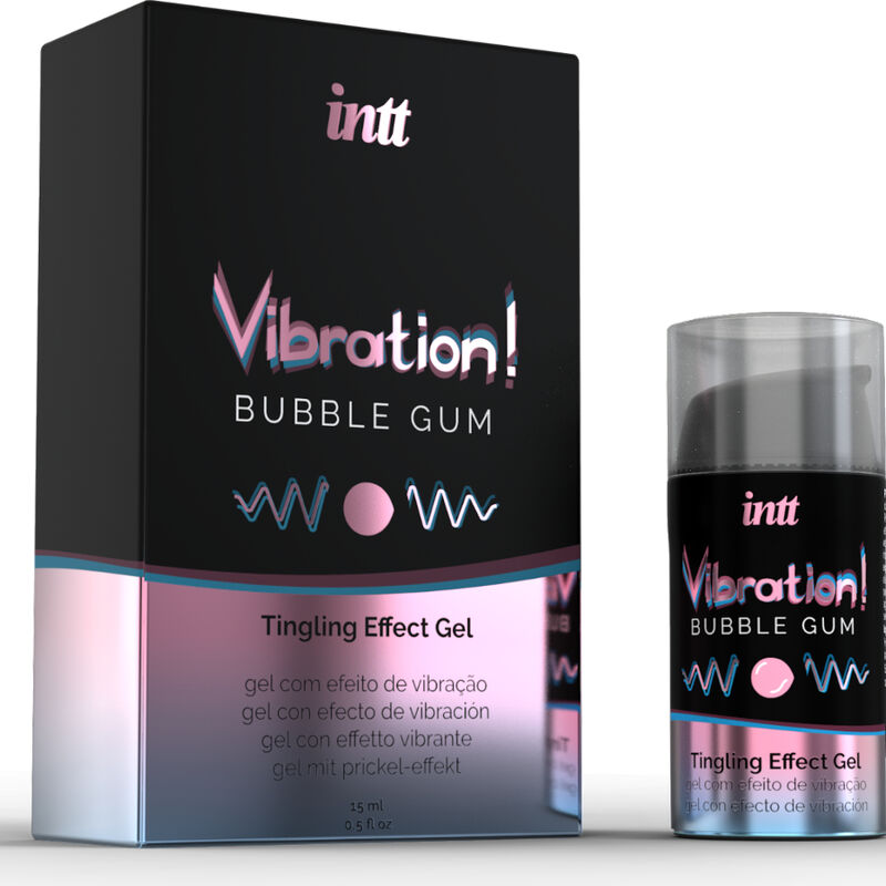 Intt - Kraftvolles Intimstimulierendes Flüssiges Vibrierendes Gum Gum 15 ml