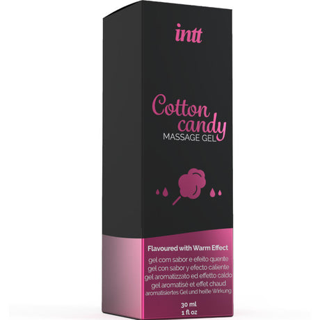 Massageöl INTT Zuckerwatte mit Wärmeeffekt 30 ml.2