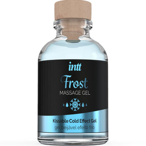 Intt Massage & Oral Sex - Massagegel mit Minze-Geschmack, Intensive Kälte-Effekt