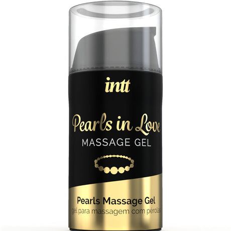 Massageöl Verliebte Perlen mit Perlenkette und Silikongel.1
