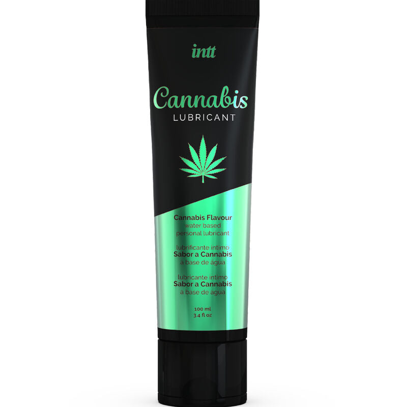 Intt Lubricants - Wasserbasiertes Intimgleitmittel mit Cannabis-Geschmack