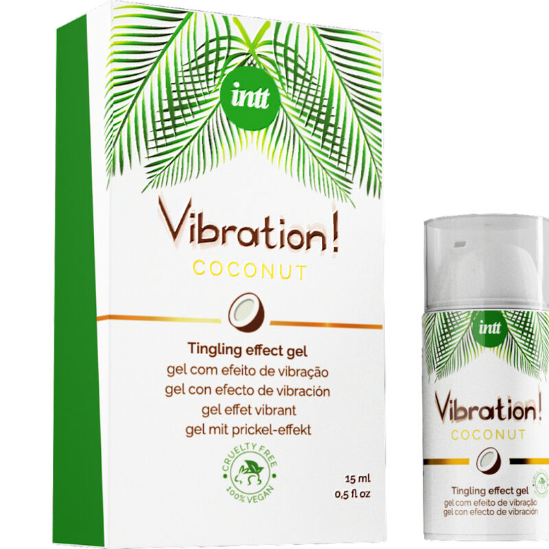 Intt - Vibrationsgel, Leistungsstarker Stimulierender, Veganer Flüssiger Vibrator