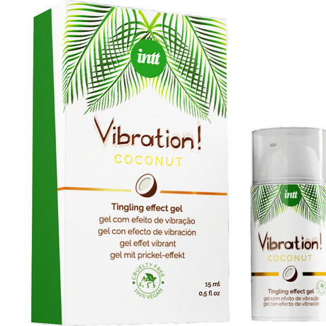 Intt - Vibrationsgel, Leistungsstarker Stimulierender, Veganer Flüssiger Vibrator
