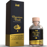Intt Massage & Oral Sex - Massagegel mit Passionsfruchtgeschmack und Wärmeeffekt