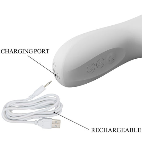 Pretty Love - Reese Vibrator mit Silberne Rotation