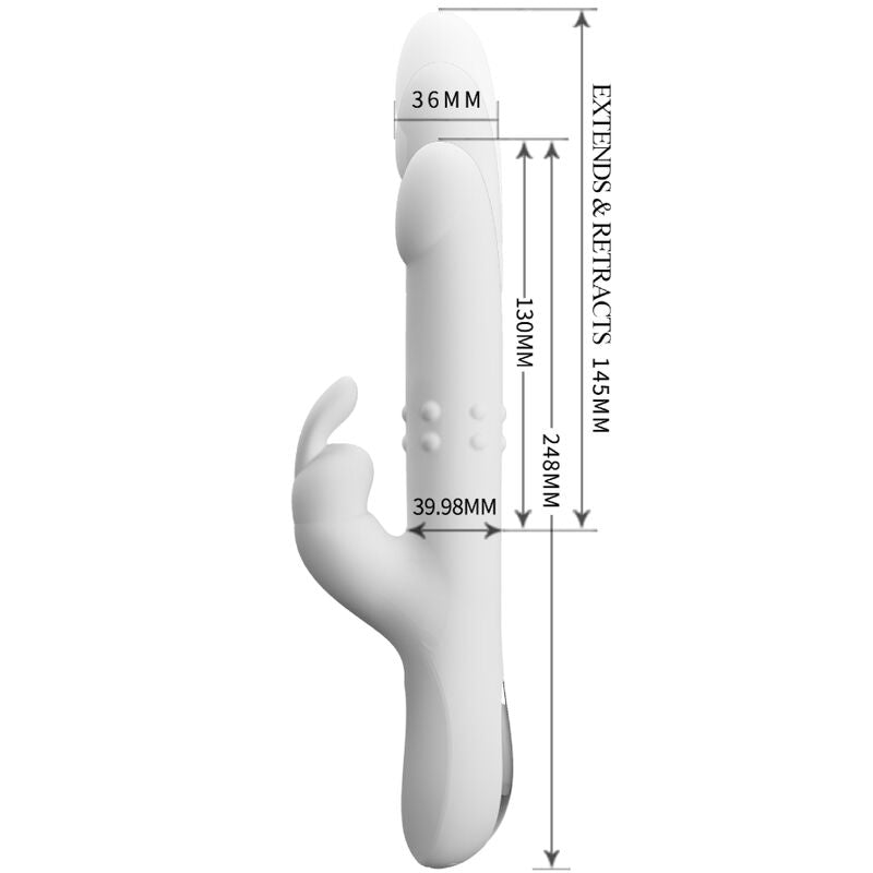 Pretty Love - Reese Vibrator mit Silberne Rotation