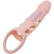 Penishülle Harrison Penis Extender Cover mit Vibration und Riemen 13,5 cm