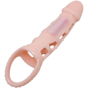 Pretty Love - Harrison Penis Extender Cover mit Vibration und Riemen 13.5 cm