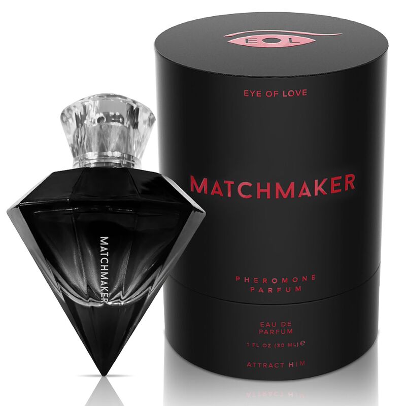 Eye of Love - Matchmaker Black Diamond Lgbtq Parfüm Pheromones für Ihn 30 ml