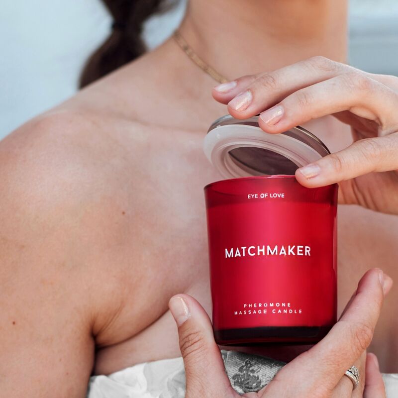 Eye of Love - Matchmaker Red Diamond Massagekerze Ziehen Ihn 150 ml