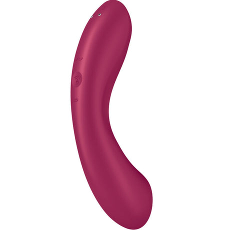 Vibrator Curve Trinity 1 Air Pulse Vibration Red Schwarz.4
