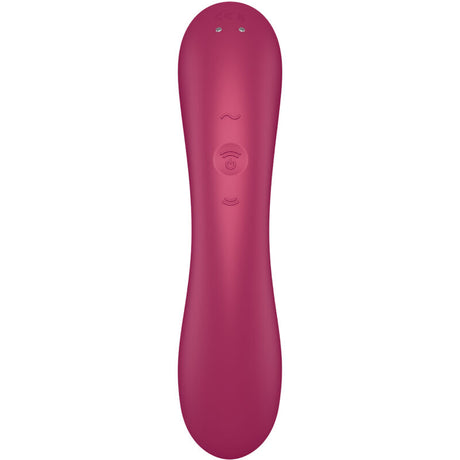Vibrator Curve Trinity 1 Air Pulse Vibration Red Schwarz.5