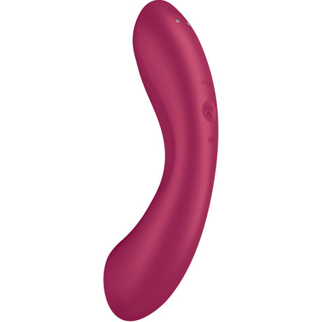 Vibrator Curve Trinity 1 Air Pulse Vibration Red Schwarz.7