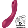 Vibrator Curvy Trinity 1 Air Pulse Vibration Schwarz