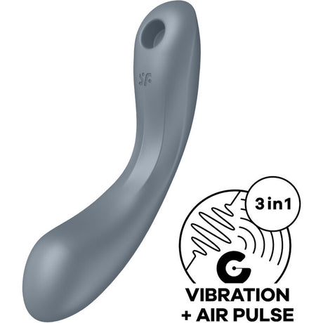 Vibrator Curve Trinity 1 Air Pulse Vibration Grau