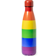 Pride - Metallic-Warmwasserheizung mit der Lgbt-Flagge
