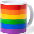 Pride - Lgbt-Flaggenbecher in Einzelkarton Kraft /en/Pt/en/Fr/It/