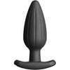 Elektrosex-Toy Silikon Schwarz Rocker Butt Plug Gro