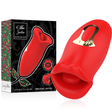 Masturbator Sicilia Doppeltes Vergnügen Vibrieren + Beissen Aqua 3 cm