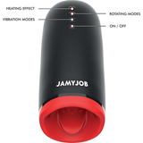 Jamyjob - Spin-x Heiz- und Rotations-Masturbator