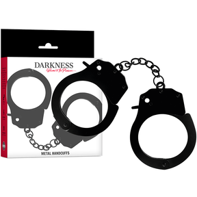Darkness - Handschellen aus Metall für Schwarze Hnde