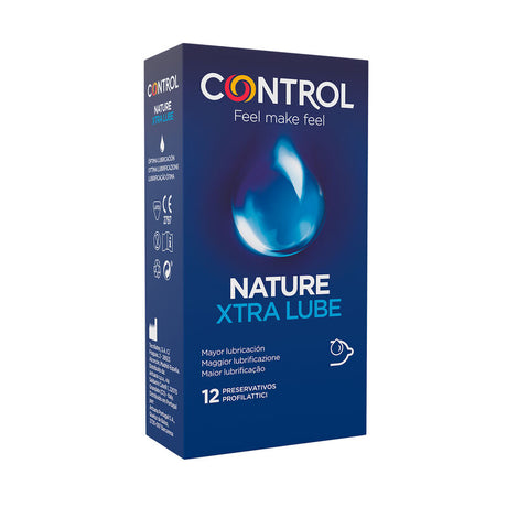 Kondom Adapta Nature Extralube Condoms 12 Units
