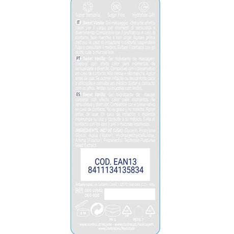 Control - 2 en 1 Massage & Vergnügen Madagascar Süße 200 ml
