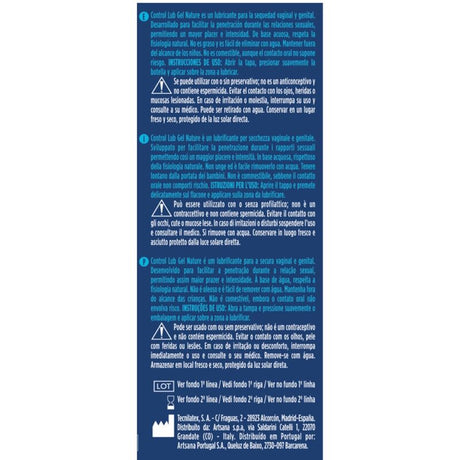 Control - Lub Natürliches Schmiergel 75 ml