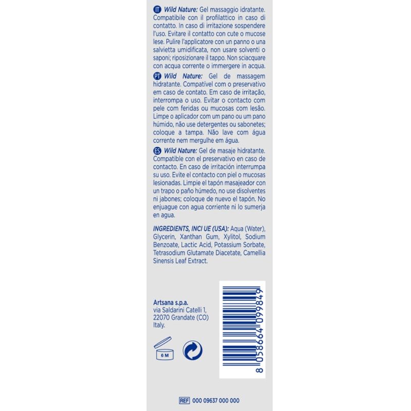 Control - Wild Nature Massagegel 3 in 1 200 ml
