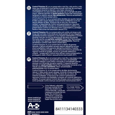 Control - Finissimo XL Kondome 12 Einheiten