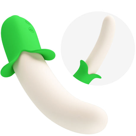 Dildo Banana Knight Super Power 7 Silikonvibrationen.5