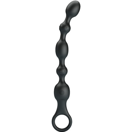 Analkette Van Anal Balls 10 Vibrationen Wiederaufladbares Silikon.1