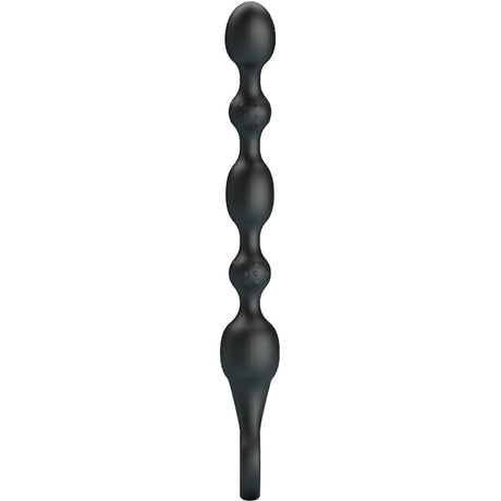 Analkette Van Anal Balls 10 Vibrationen Wiederaufladbares Silikon