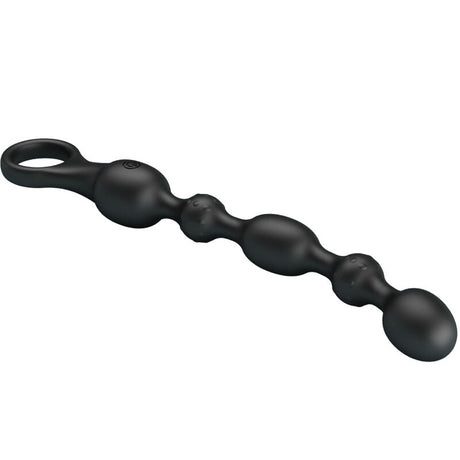 Analkette Van Anal Balls 10 Vibrationen Wiederaufladbares Silikon.3