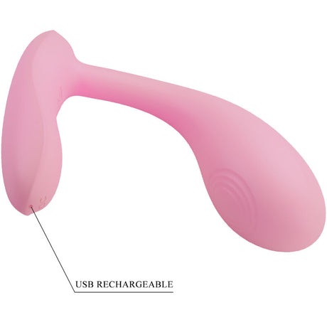 Vibrator Baird g-Spot 12 Vibrationen Wiederaufladbare Rosa App.5