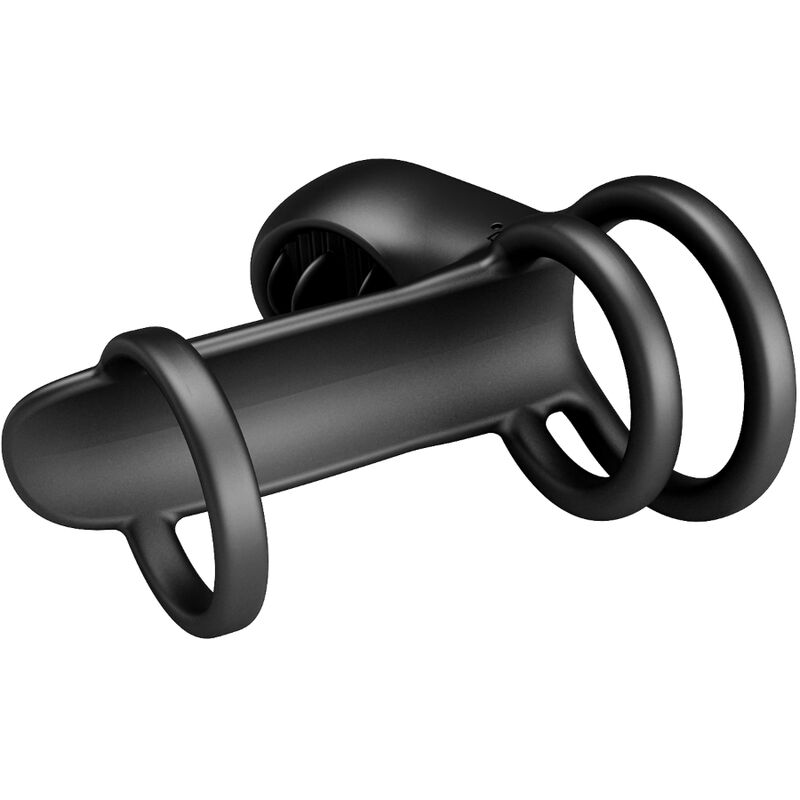 Pretty Love - Jammy Penis-Hülle 12 Vibrationen mit Wiederaufladbarer Silikon-Zunge
