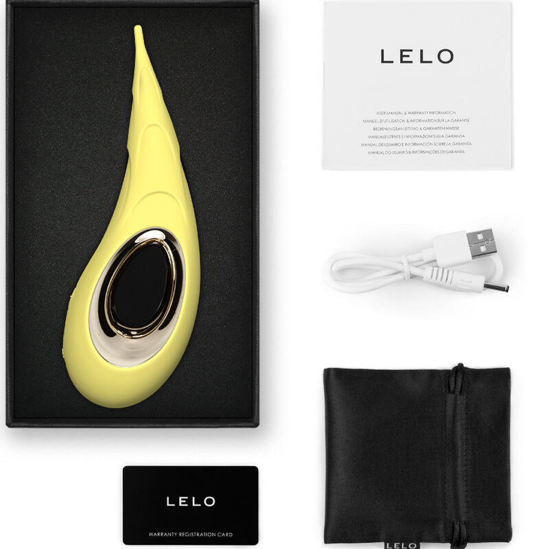 Lelo - Dot Cruise Gelber Klitoris-Stimulator