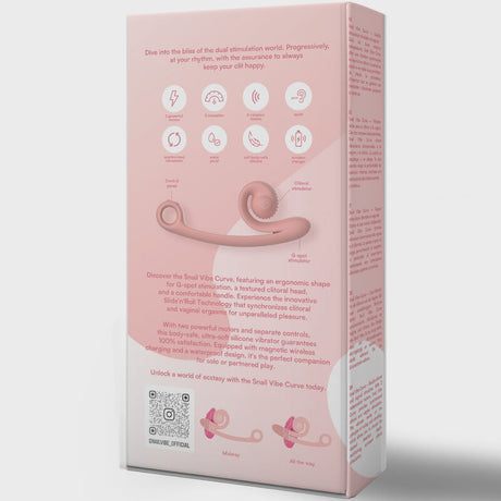 Snail Vibe - Curve Orange Vibrator