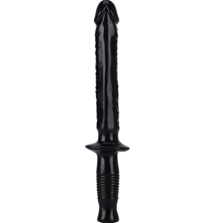 Realistischer Dildo der Manhandler Schwarz 25 x 4,2 cm.2